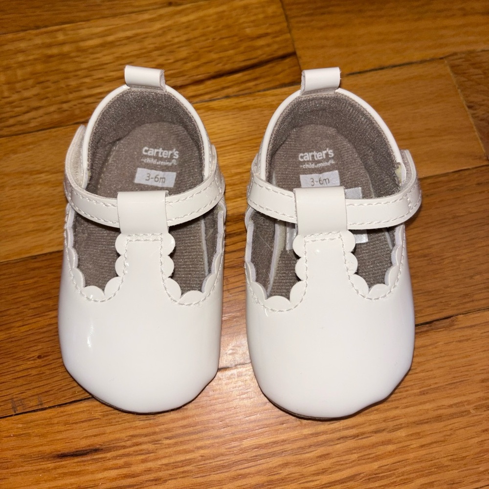 Carter's White Dress Shoes for Kids